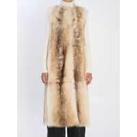 Geci Long Lamb Fur Vest Femei