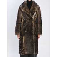 Paltoane Lamb Fur Coat Femei