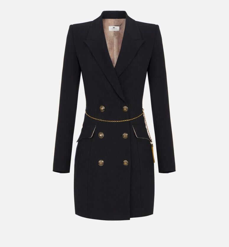 Rochii Elisabetta Franchi Elisabetta Franchi Abito Donna Black Femei (BM 19057215) 1