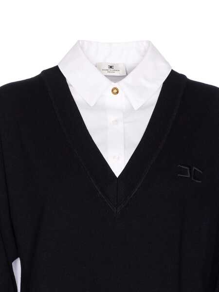 Rochii Elisabetta Franchi Elisabetta Franchi Abito Di Maglia Black Femei (BM 19057260) 4