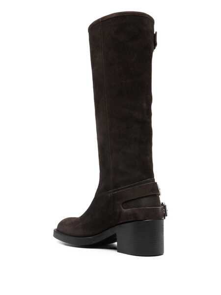 Bocanci Chloe Chlo Dakota Leather Boots BROWN Femei (BM 19057776) 3