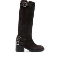 Bocanci Chloé Dakota Leather Boots Femei