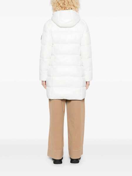 Paltoane Save the Duck Save The Duck Whit Elong Down Jacket Ines WHITE Femei (BM 19058265) 4