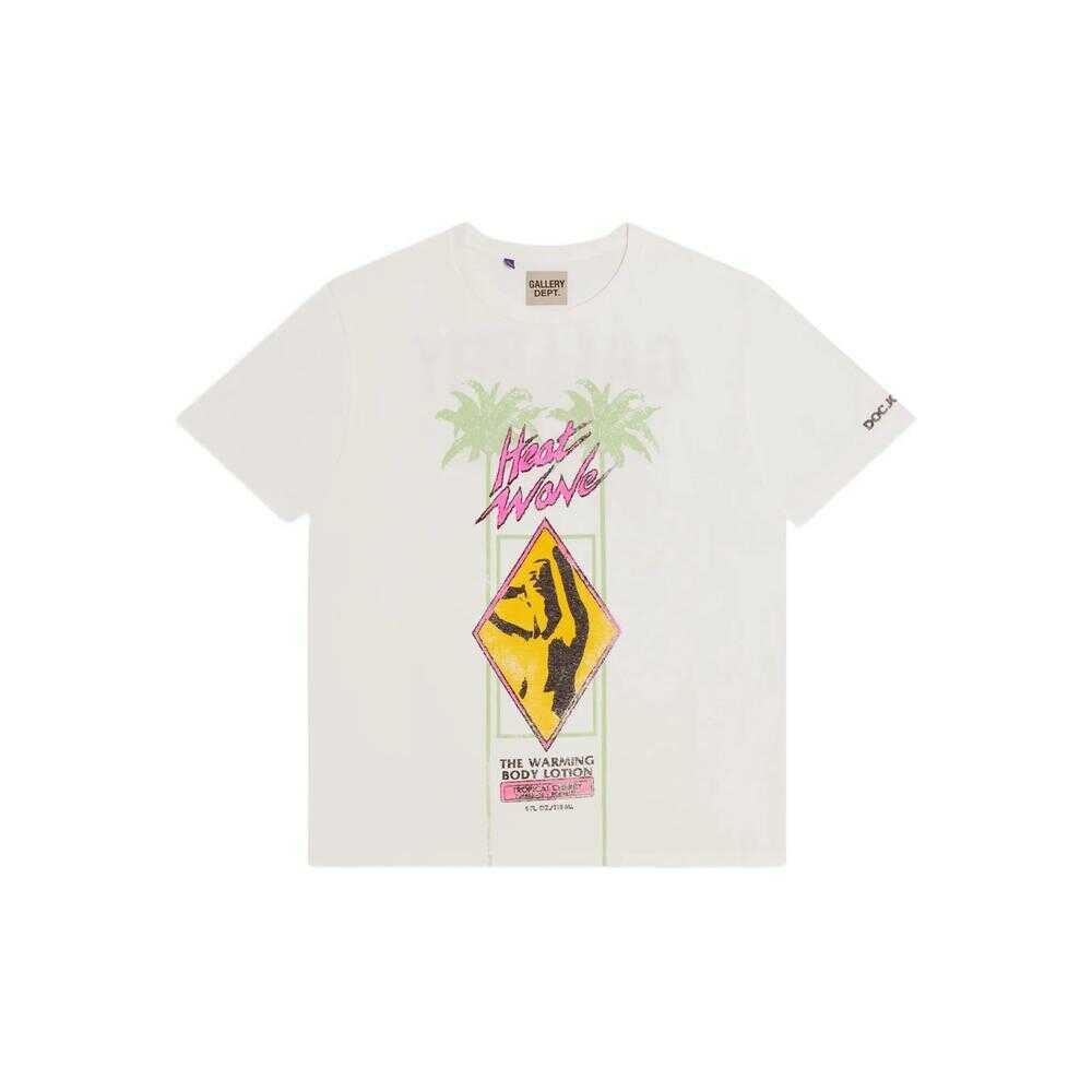 Topuri GALLERY DEPT. Gallery Dept. T-Shirts & Vests WHITE Barbati (BM 19058274) 1