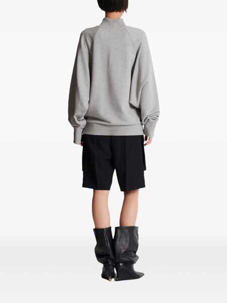 Topuri Balmain Balmain Tops GREY Femei (BM 19058571) 4