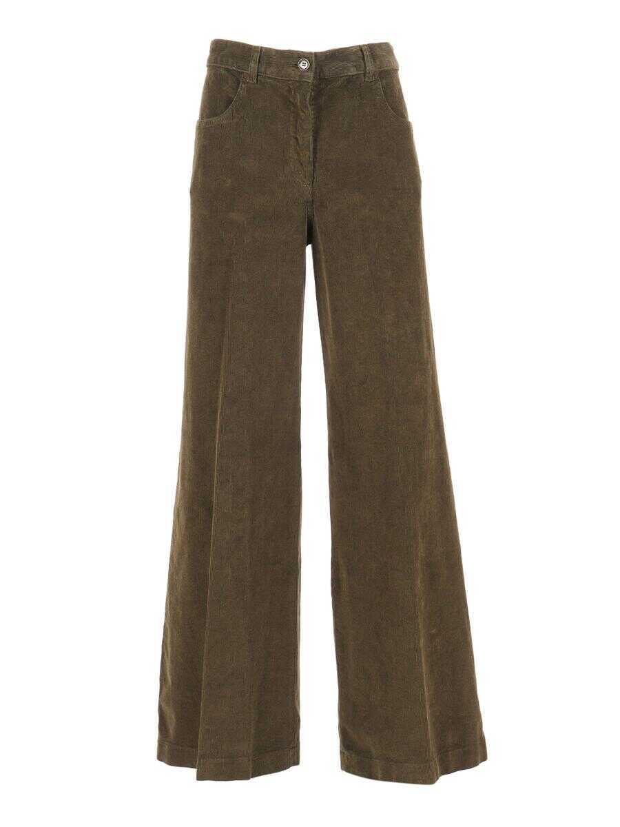 Pantaloni casual Aspesi Aspesi Pants GREEN Femei (BM 19058739) 1