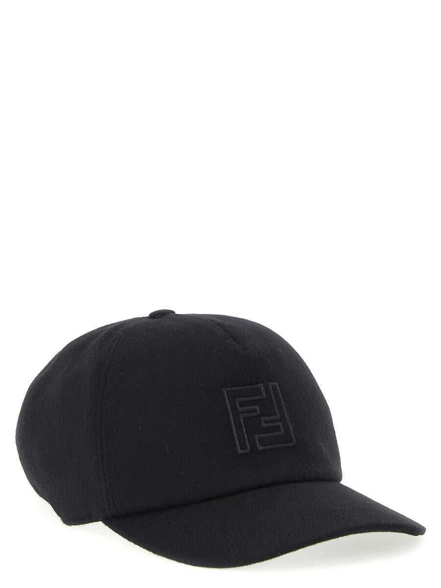 Sepci Fendi Fendi Wool And Cashmere Hat Black Barbati (BM 19058748) 2