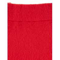 Fuste Fabiana Filippi Dama - Fuste Fabiana Filippi Red Skirt With Hidden Closure And Brushed Effect In Wool Blend Woman RED Femei (BM 19058865) - B-mall.ro
