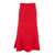 Fabiana Filippi Red Skirt With Hidden Closure And Brushed Effect In Wool Blend Woman RED