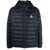 Moncler Moncler Agout Logo-Patch Puffer Jacket BLUE