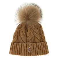 Palarii Moncler Grenoble Pompon Braided Cap Femei