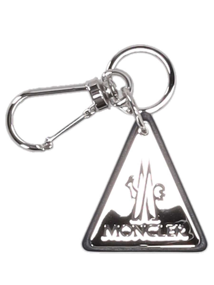 Accesorii Moncler Moncler Triangle Key Ring SILVER Barbati (BM 19059255) 1