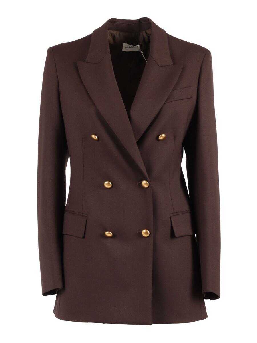 Geci P.A.R.O.S.H. P.A.R.O.S.H. Jacket BROWN Femei (BM 19059537) 1