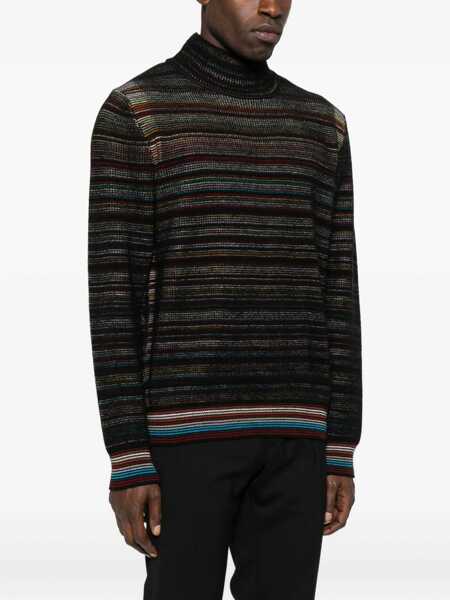 Pulovere Paul Smith Paul Smith Striped Turtleneck Sweater MULTICOLOUR Barbati (BM 19059705) 3