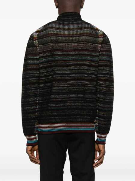 Pulovere Paul Smith Paul Smith Striped Turtleneck Sweater MULTICOLOUR Barbati (BM 19059705) 4