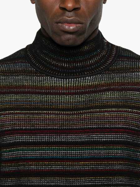 Pulovere Paul Smith Paul Smith Striped Turtleneck Sweater MULTICOLOUR Barbati (BM 19059705) 5