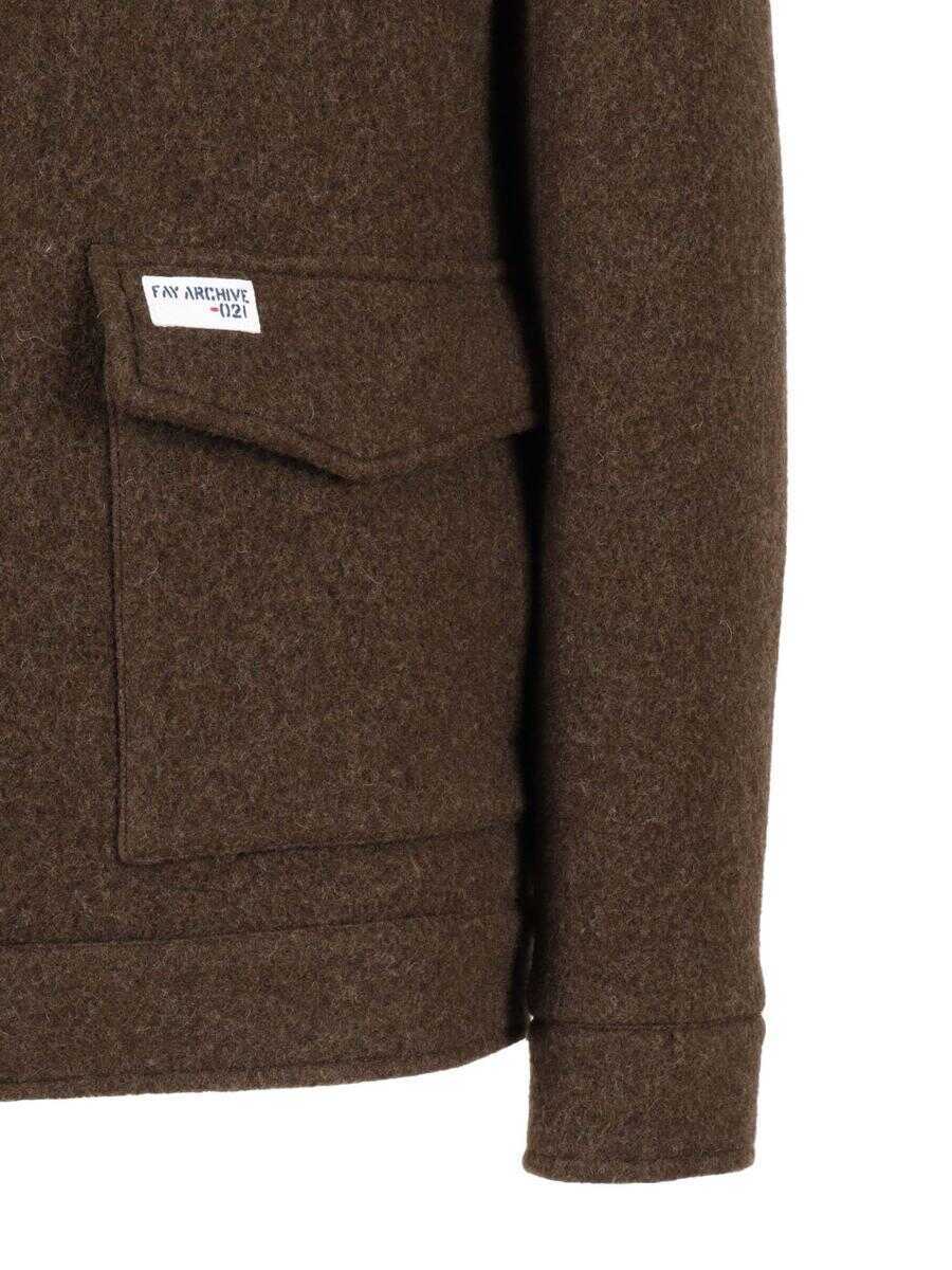 Paltoane Fay Fay Coat GREEN Barbati (BM 19059873) 3