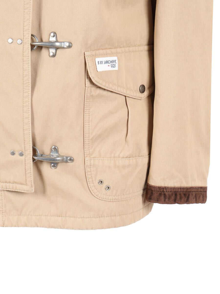 Paltoane Fay Fay Coat Beige Barbati (BM 19059876) 3