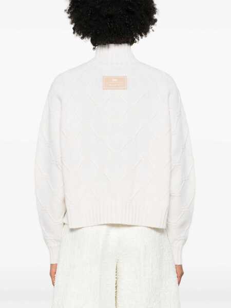 Pulovere Elisabetta Franchi Elisabetta Franchi Sweater Beige Femei (BM 19059915) 4