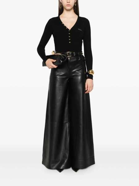 Pulovere Elisabetta Franchi Elisabetta Franchi Maglia Tricot Black Femei (BM 19059924) 2