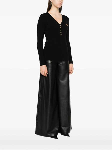 Pulovere Elisabetta Franchi Elisabetta Franchi Maglia Tricot Black Femei (BM 19059924) 3