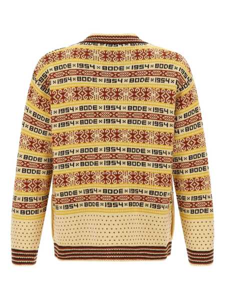 Pulovere BODE Bode Marzipan Cardigan MULTICOLOR Barbati (BM 19059990) 2