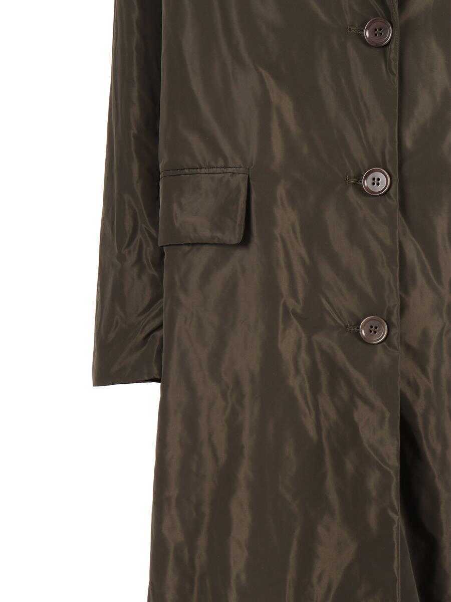 Paltoane Aspesi Aspesi Coat GREEN Femei (BM 19060035) 3