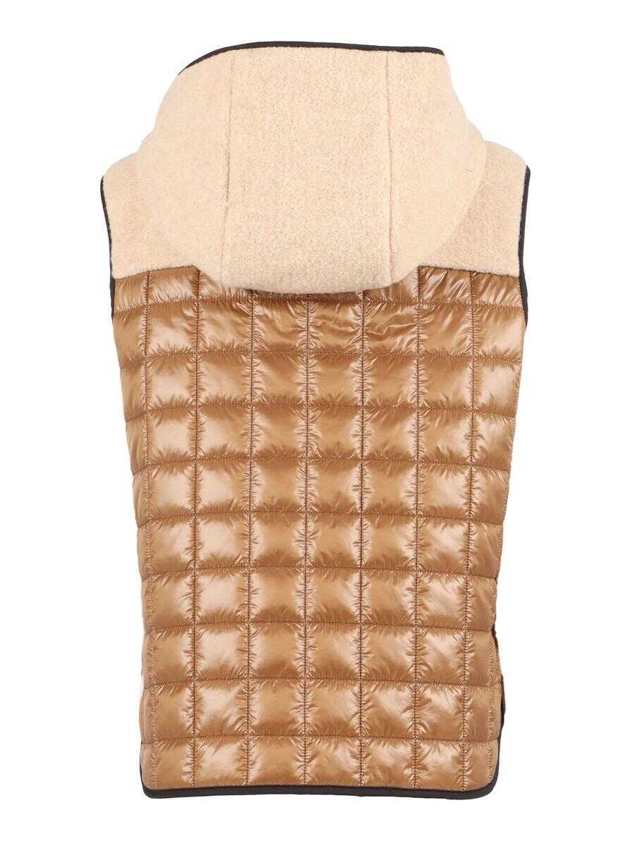 Geci Fay Fay Padded Vest Beige Femei (BM 19060083) 2