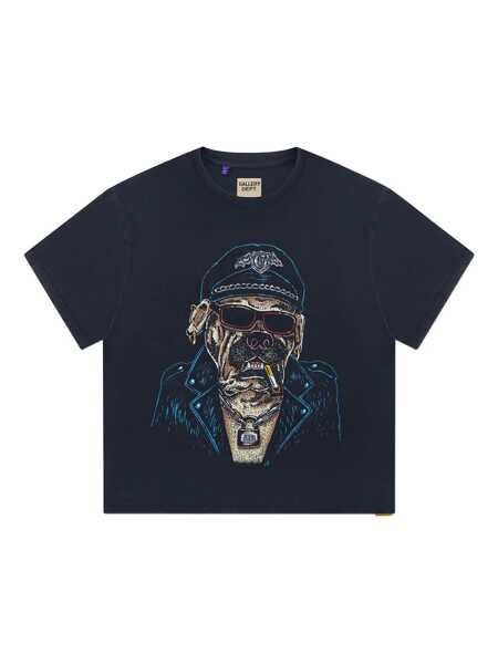 Topuri GALLERY DEPT. Gallery Dept. T-Shirts & Vests Black Barbati (BM 19060212) 1