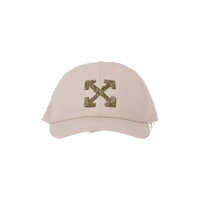 Sepci Off-White Arrow Scribble Baseball Cap Sand - Dark Barbati