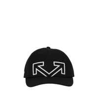 Sepci Off-White Heritage Baseball Cap Black - White Barbati