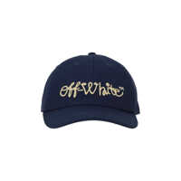 Sepci Off-White Scrible Drill Baseball Cap Cyan Celeste Femei