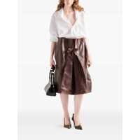 Camasi Prada Dama - Camasi Prada Prada Oversized Shirt WHITE Femei (BM 19060341) - B-mall.ro