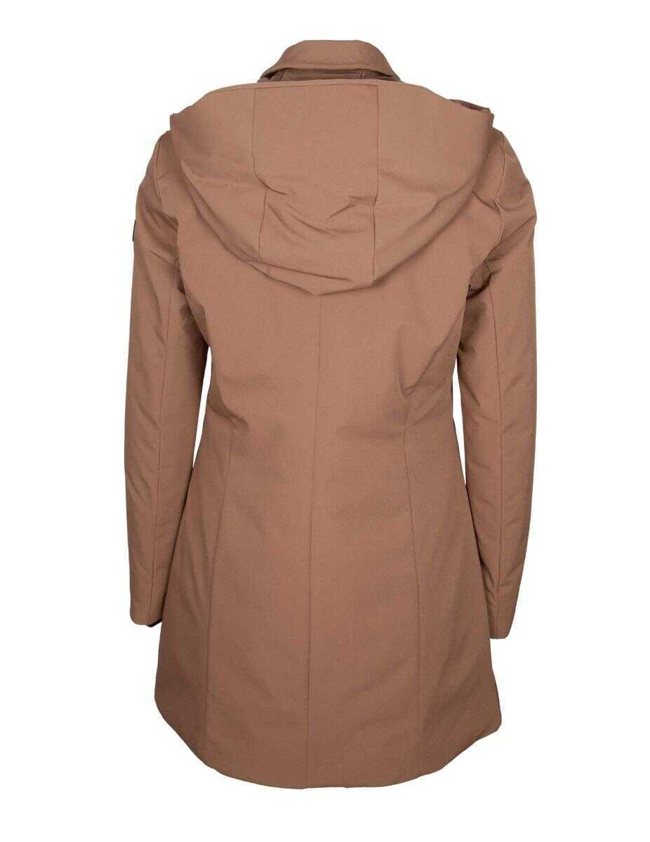 Geci Peuterey Peuterey Telia Ta 02 Nylon Jacket BROWN Femei (BM 19060377) 3