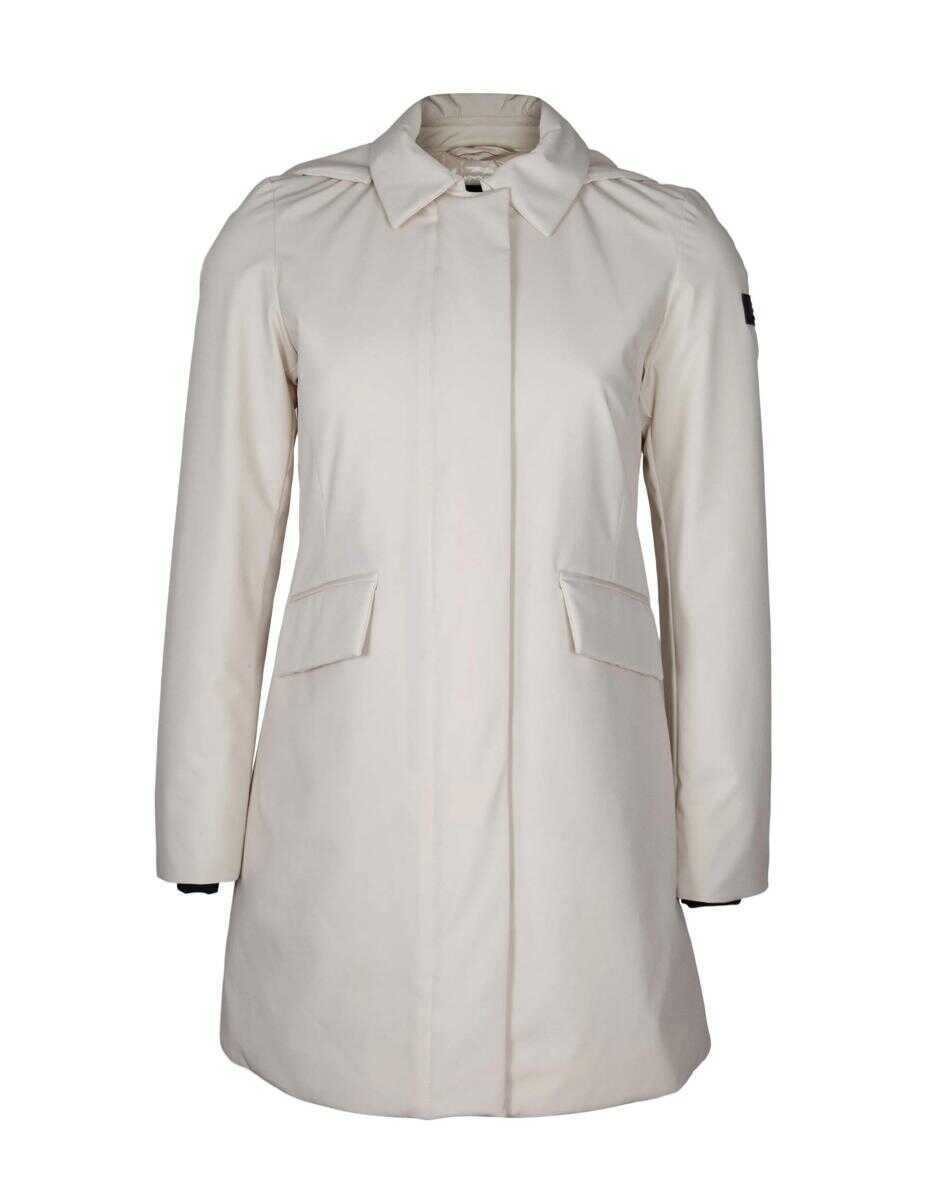 Geci Peuterey Peuterey Telia Ta 02 Nylon Jacket WHITE Femei (BM 19060380) 1
