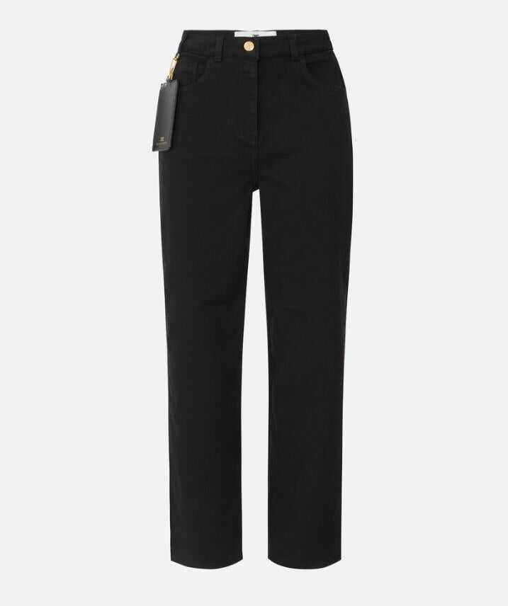 Pantaloni casual Elisabetta Franchi Elisabetta Franchi Pantalone Mod. Jeans Black Femei (BM 19060500) 1