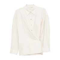 Camasi Lemaire 'Straight Collar Twisted' Shirt Femei