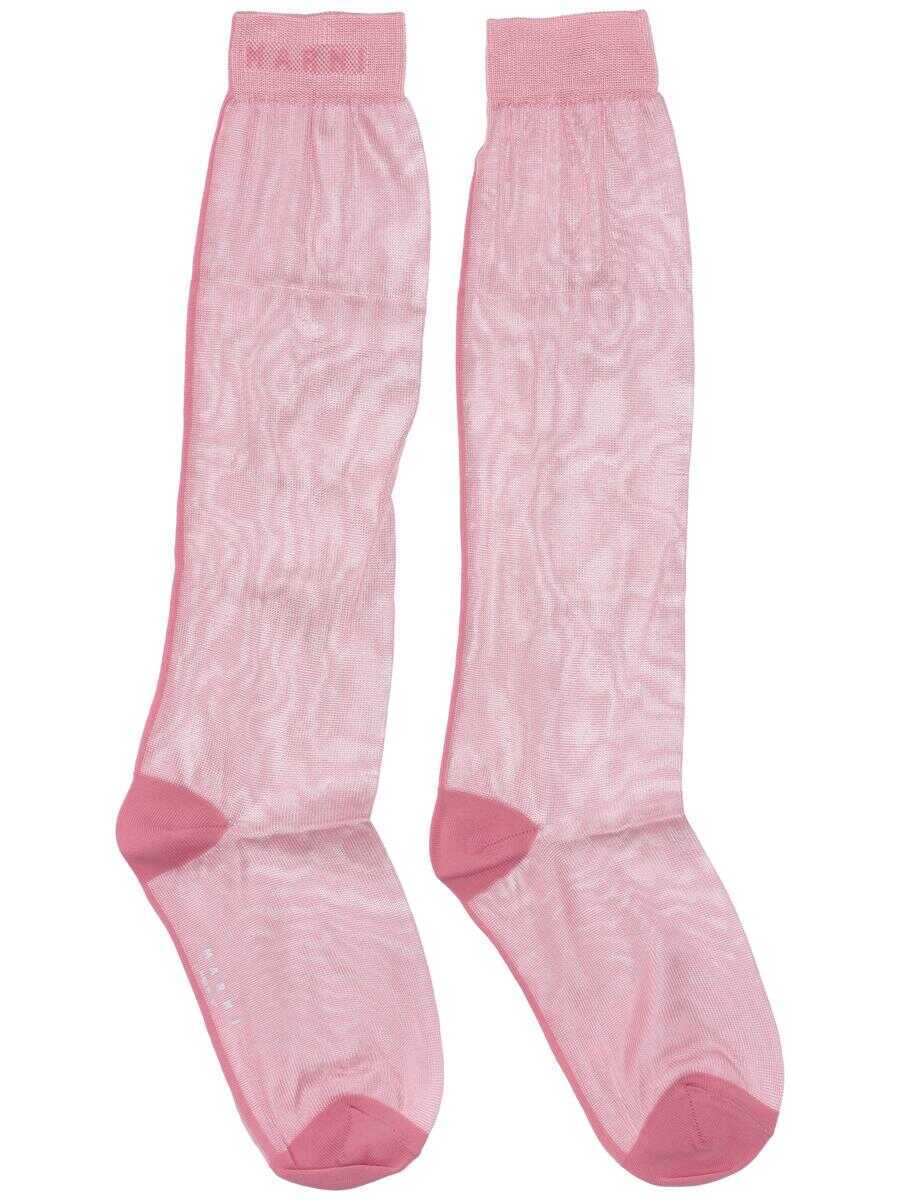 Accesorii Marni Marni Accessori Abbigliamento Donna - Calze PINK GUMMY Femei (BM 19060944) 1
