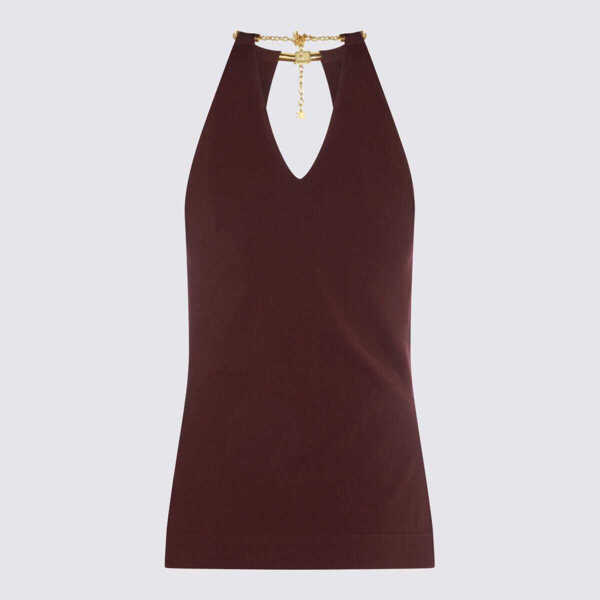 Topuri Elisabetta Franchi Elisabetta Franchi Top Red Femei (BM 19061106) 4