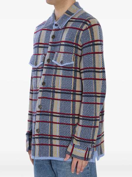 Camasi GUEST IN RESIDENCE Guest In Residence Plaid Work Shirt BLUE Femei (BM 19061148) 3