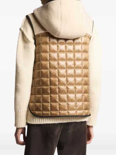Geci de iarna Fay MIX ORSETTO  HOOK QUILTED VEST Beige Femei (BM 19061727) 2