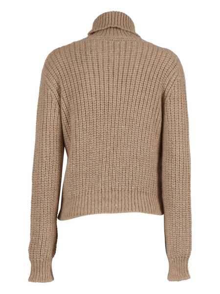 Pulovere Fay LONG SLEEVE HIGH NECK SWEATER Beige Femei (BM 19061736) 2