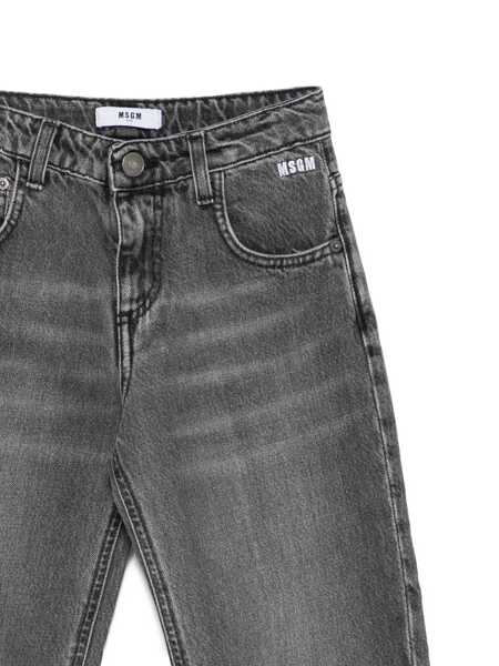 Blugi drepti MSGM DENIM PANTS BOY Gray Baieti (BM 19061739) 3