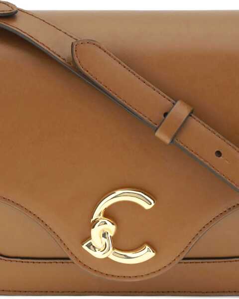 Genti de umar Coccinelle C-Me Calf Cocker Small Shoulder Bag COGNAC Femei (BM 19061881) 4