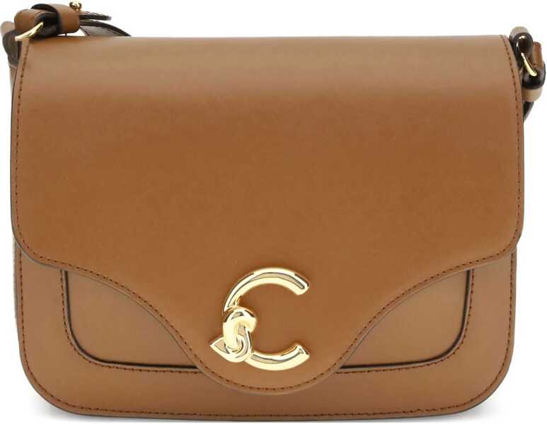 Genti de umar Coccinelle C-Me Calf Cocker Small Shoulder Bag COGNAC Femei (BM 19061881) 1