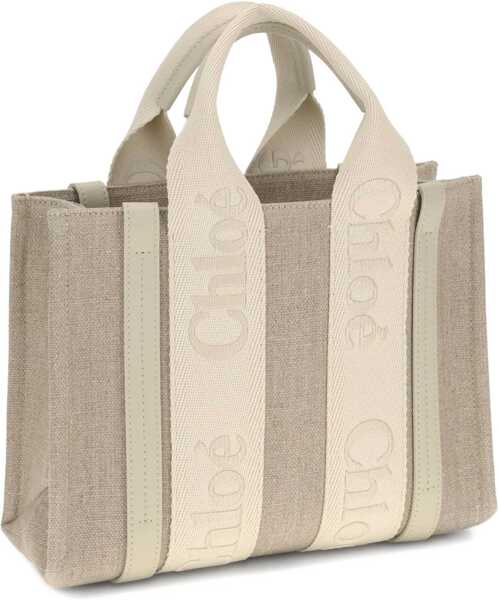 Genti de mana Chloe Woody Handbag CLOUDY CREAM Femei (BM 19061887) 2
