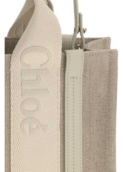 Genti de mana Chloe Woody Handbag CLOUDY CREAM Femei (BM 19061887) 3