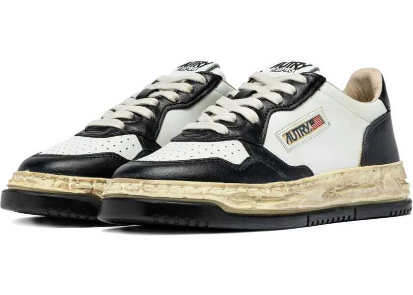 Sneakers AUTRY Autry Medalist x Mihara WHITE/BLACK Femei (BM 19061902) 2