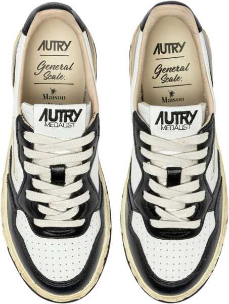 Sneakers AUTRY Autry Medalist x Mihara WHITE/BLACK Femei (BM 19061902) 4