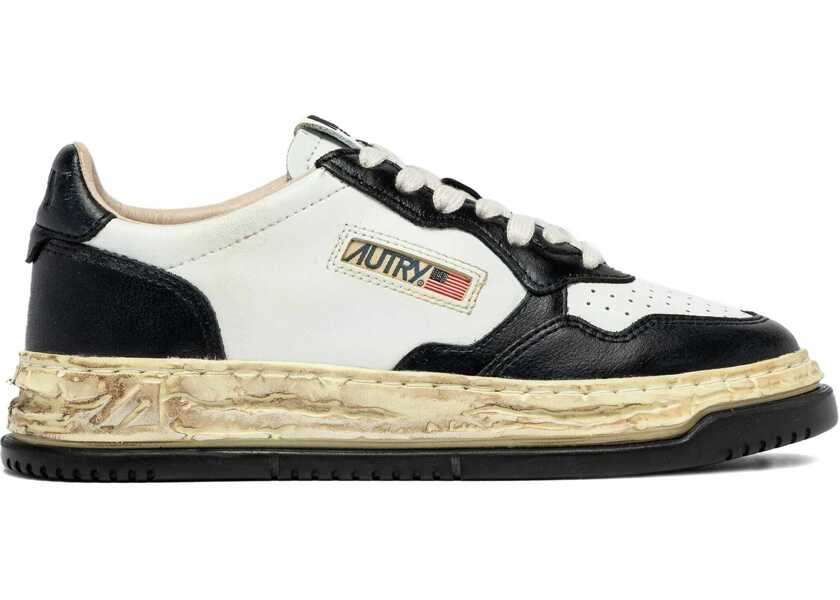 Sneakers AUTRY Autry Medalist x Mihara WHITE/BLACK Femei (BM 19061902) 1